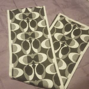 Authentic coach scarf